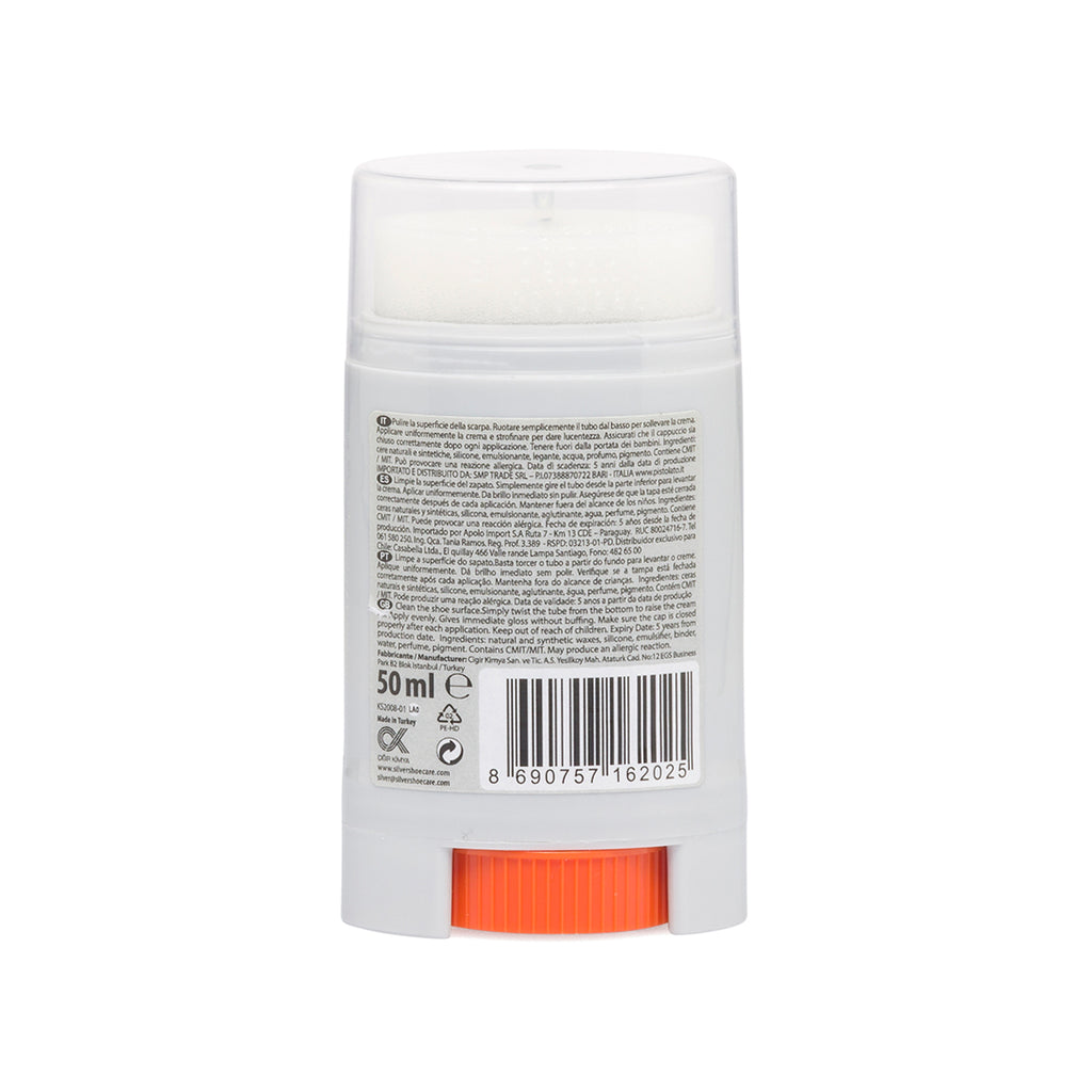 Crema lucidante con roll-on e spugna Silver