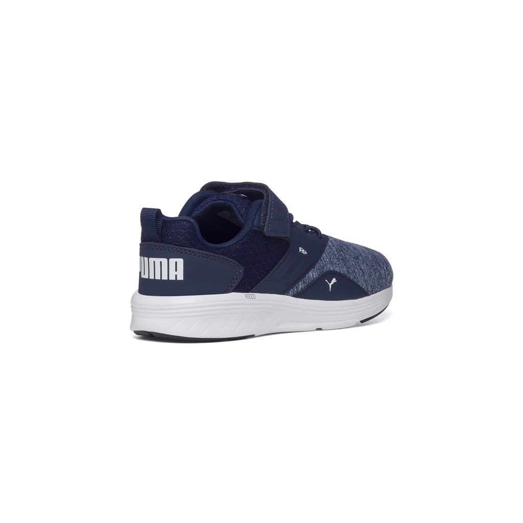 Scarpe da running blu in tessuto con logo a contrasto Puma Nrgy Comet V Ps