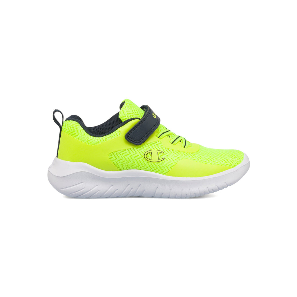Scarpe sportive giallo fluo da bambino Champion Softy Evolve B Ps
