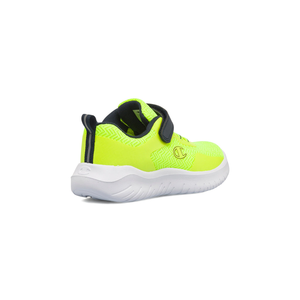 Scarpe sportive giallo fluo da bambino Champion Softy Evolve B Ps