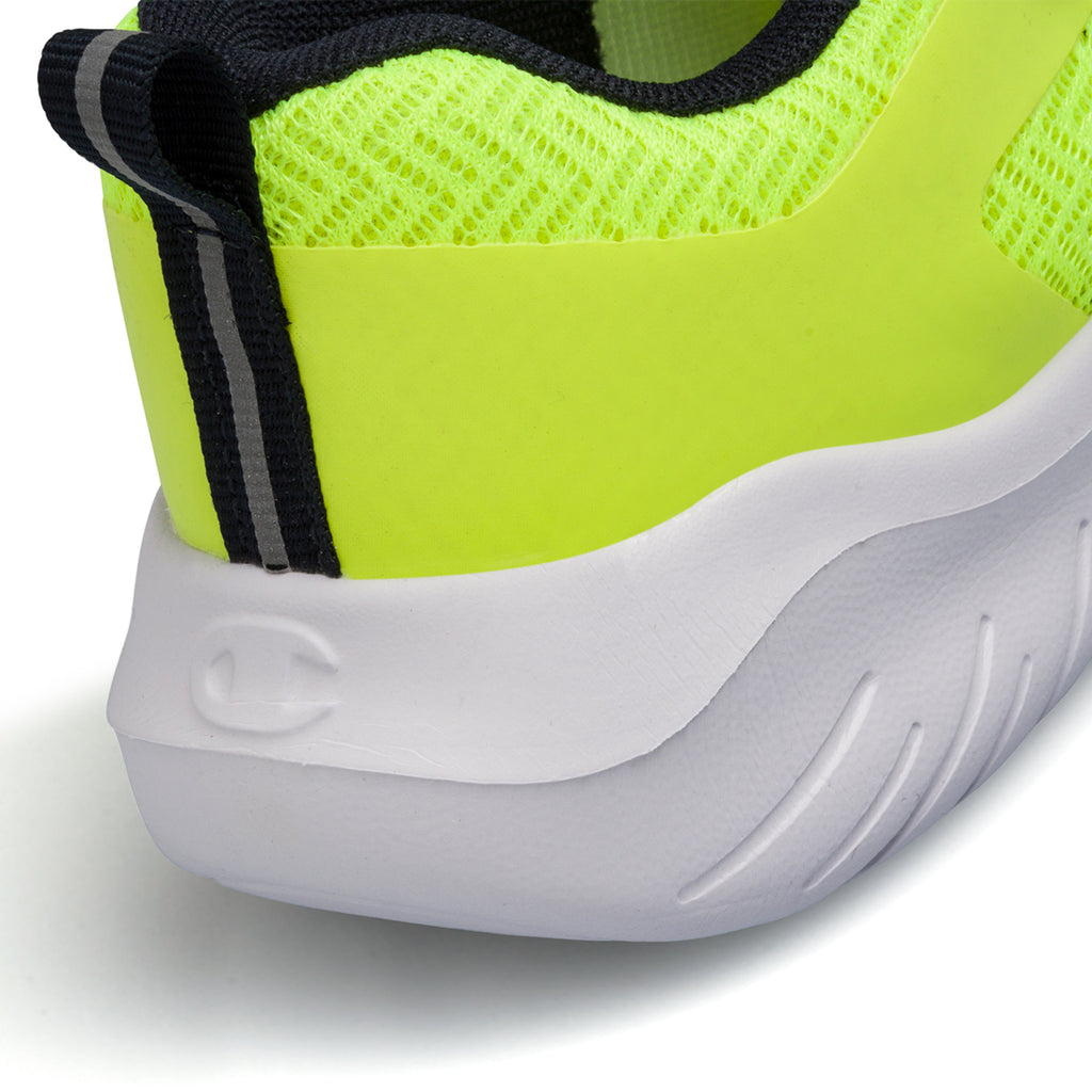 Scarpe sportive giallo fluo da bambino Champion Softy Evolve B Ps