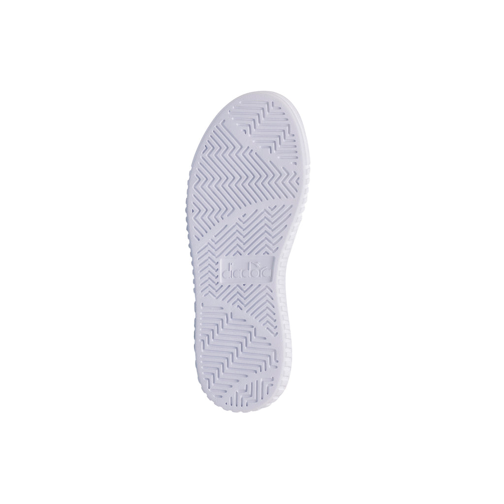 Sneakers bianche da bambina con logo arcobaleno Diadora Game Step Bloom PS