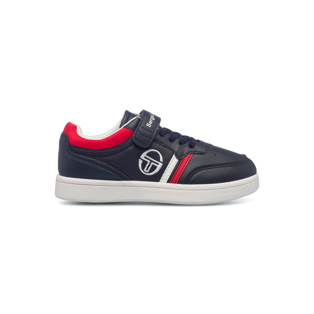 Sneakers blu da bambino con dettagli traforati Sergio Tacchini Coby