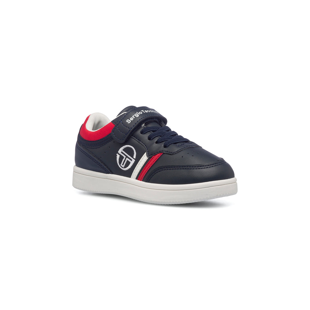 Sneakers blu da bambino con dettagli traforati Sergio Tacchini Coby