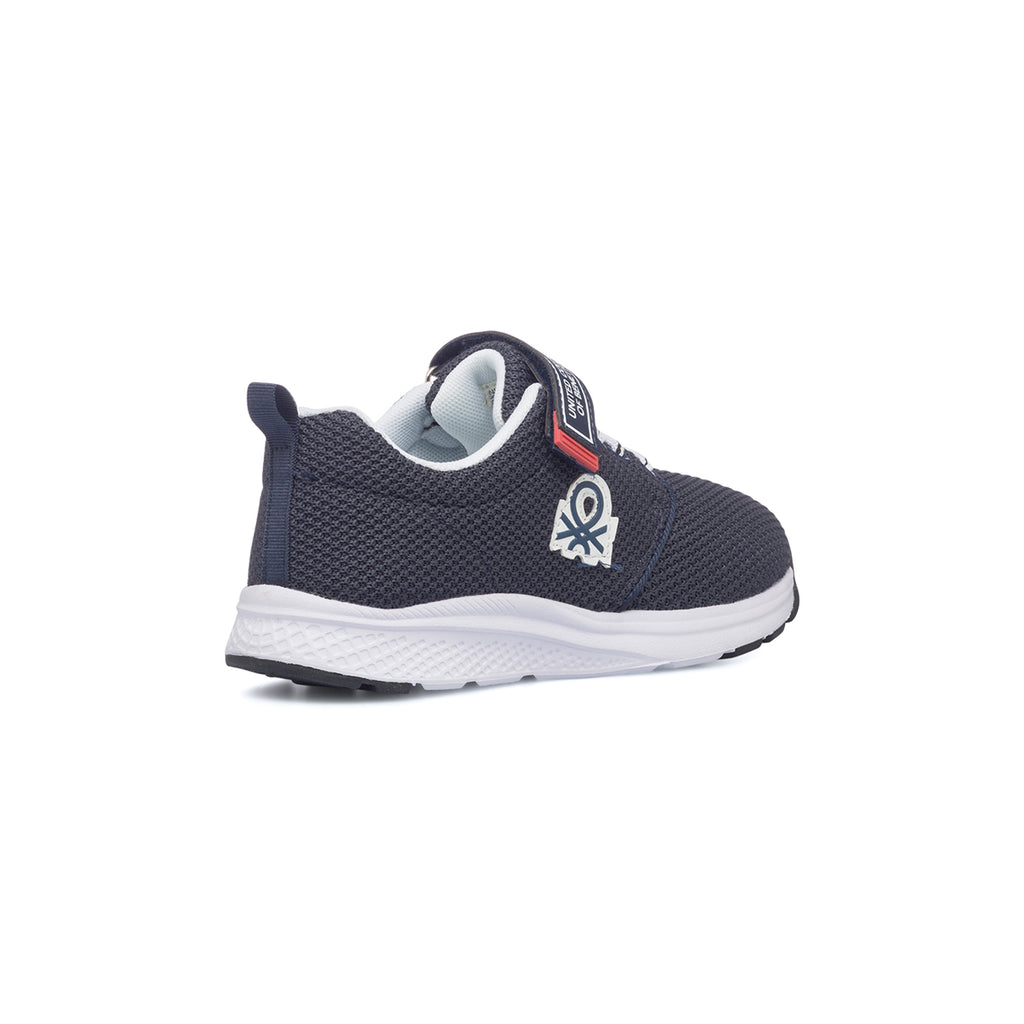 Scarpe da ginnastica blu in mesh da bambino Benetton Pepper