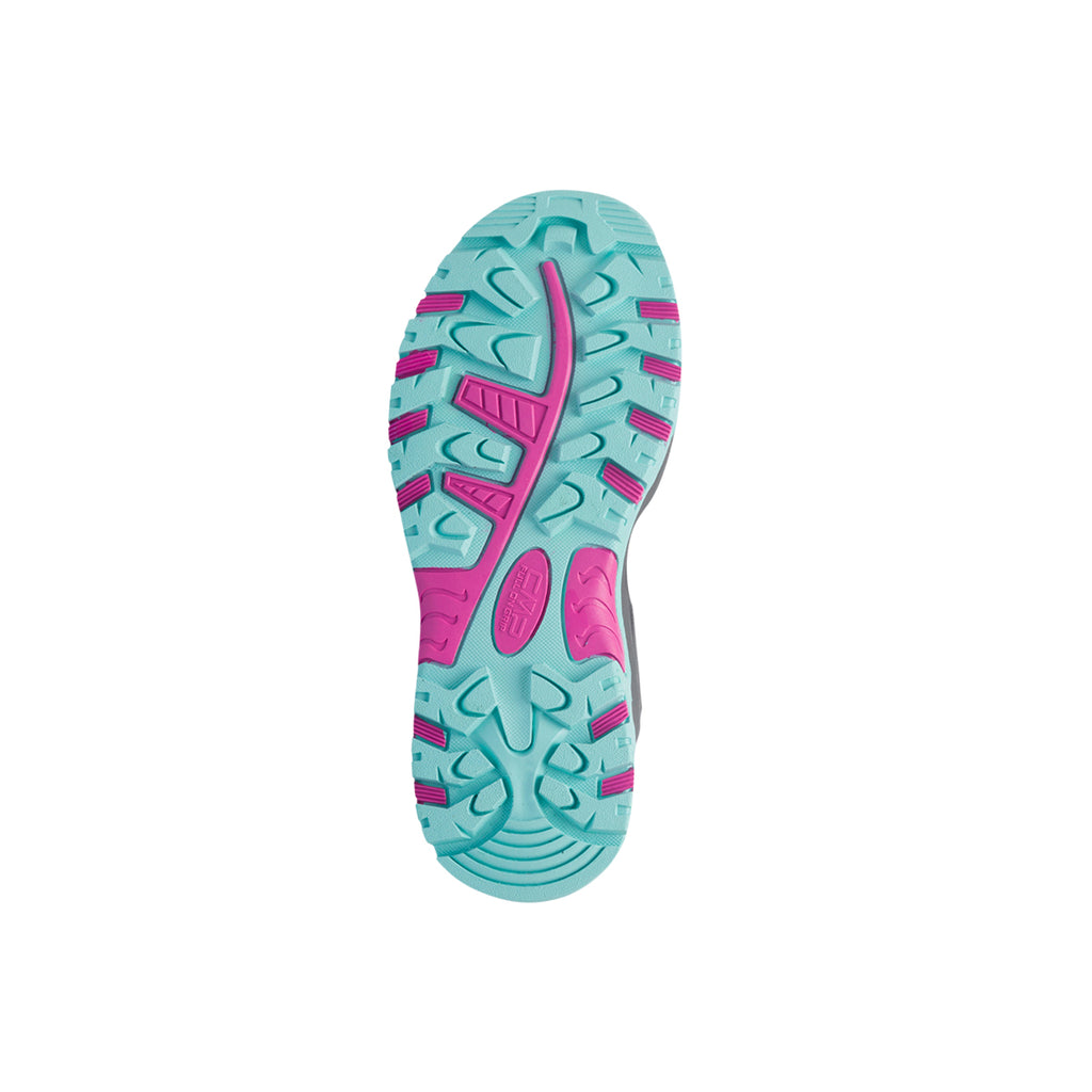 Scarpe da trekking blu da bambina in tessuto waterproof CMP Rigel Low