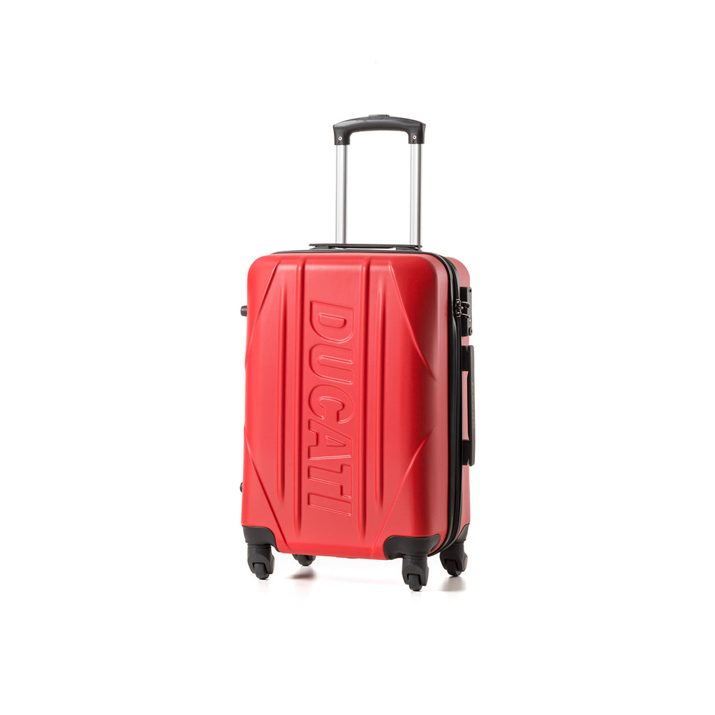 Trolley Bagaglio a mano rosso in ABS Ducati