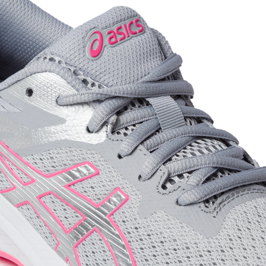 Scarpe da running grigie in tessuto mesh Asics Gt-1000 10 Gs