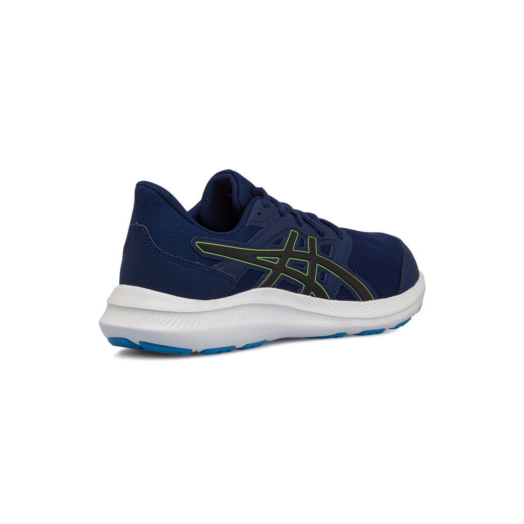 Scarpe da ginnastica blu da ragazzo con logo laterale Asics Jolt 4 GS