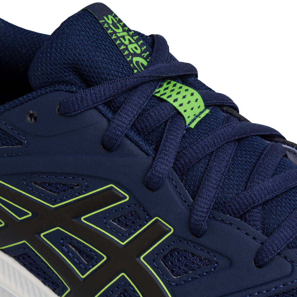 Scarpe da ginnastica blu da ragazzo con logo laterale Asics Jolt 4 GS