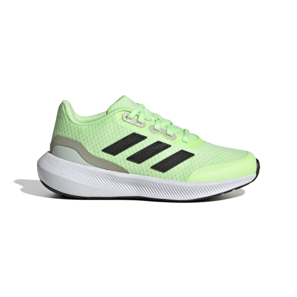 Scarpe da running gialle da ragazzo con ammortizzazione Cloudfoam adidas Runfalcon 3.0 K