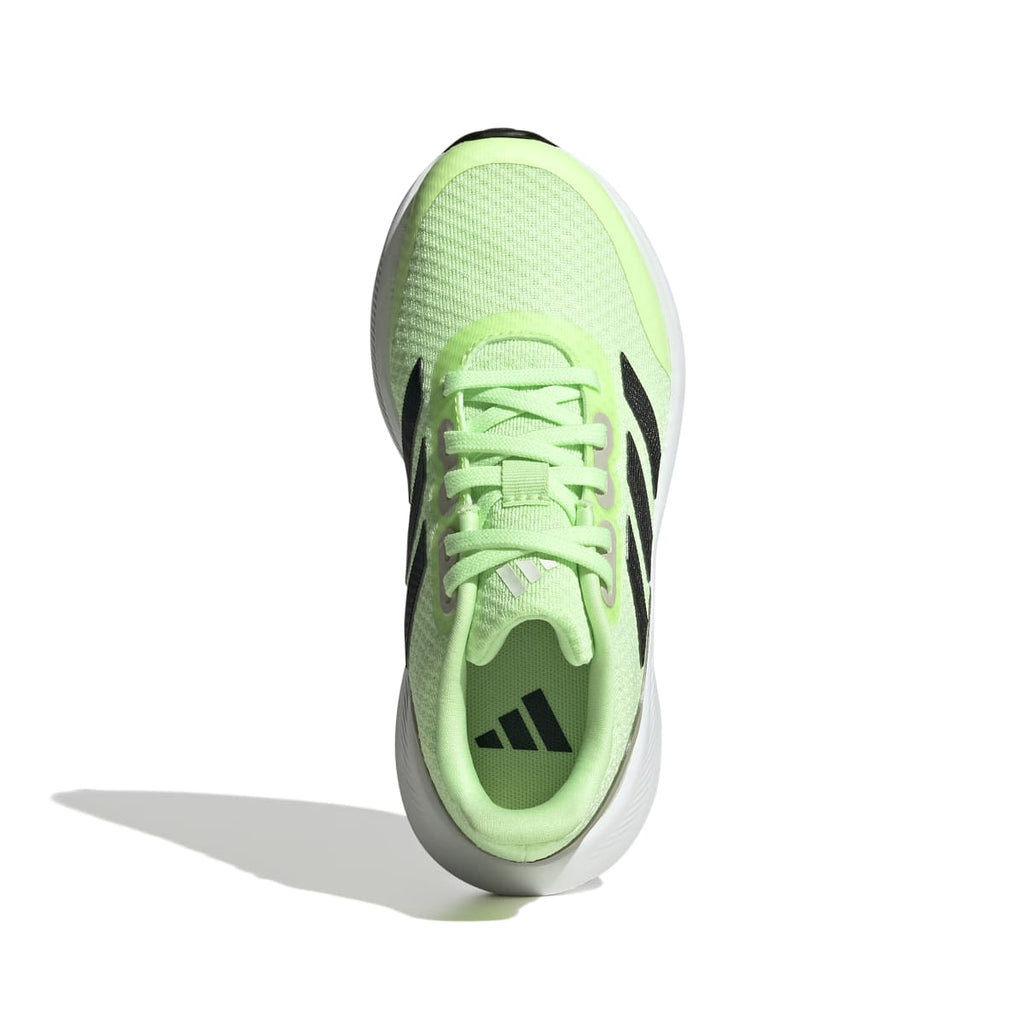 Scarpe da running gialle da ragazzo con ammortizzazione Cloudfoam adidas Runfalcon 3.0 K