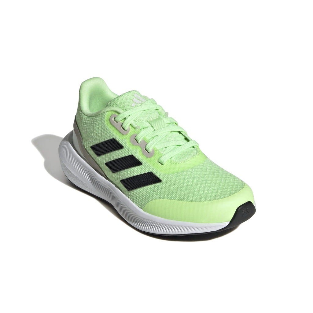 Scarpe da running gialle da ragazzo con ammortizzazione Cloudfoam adidas Runfalcon 3.0 K