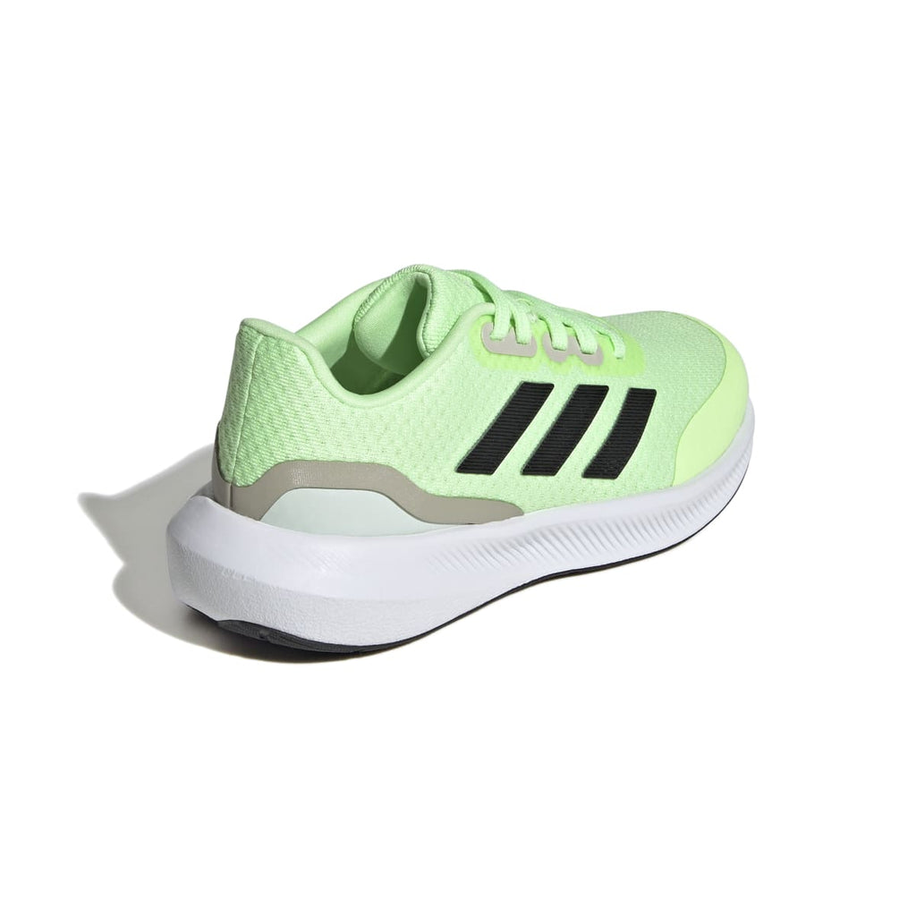 Scarpe da running gialle da ragazzo con ammortizzazione Cloudfoam adidas Runfalcon 3.0 K