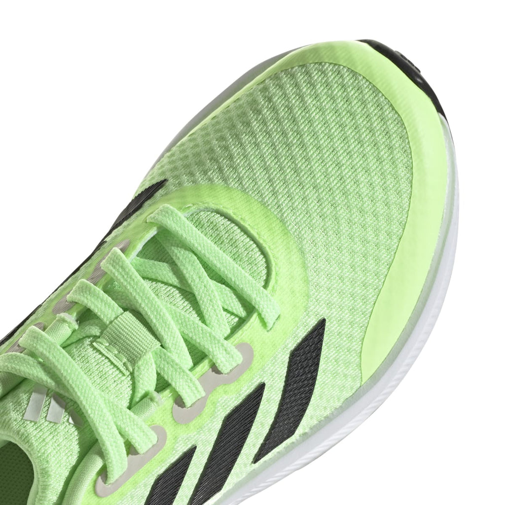 Scarpe da running gialle da ragazzo con ammortizzazione Cloudfoam adidas Runfalcon 3.0 K