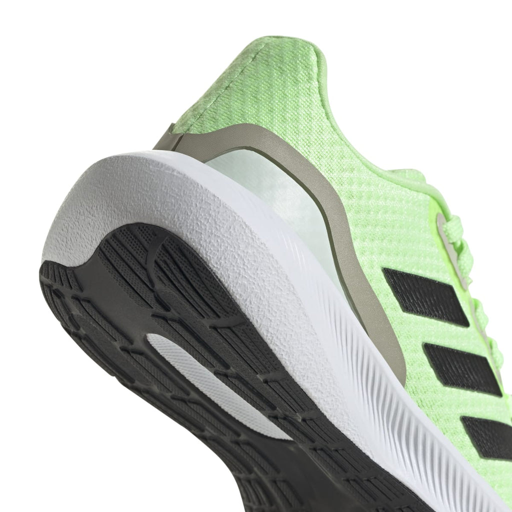 Scarpe da running gialle da ragazzo con ammortizzazione Cloudfoam adidas Runfalcon 3.0 K