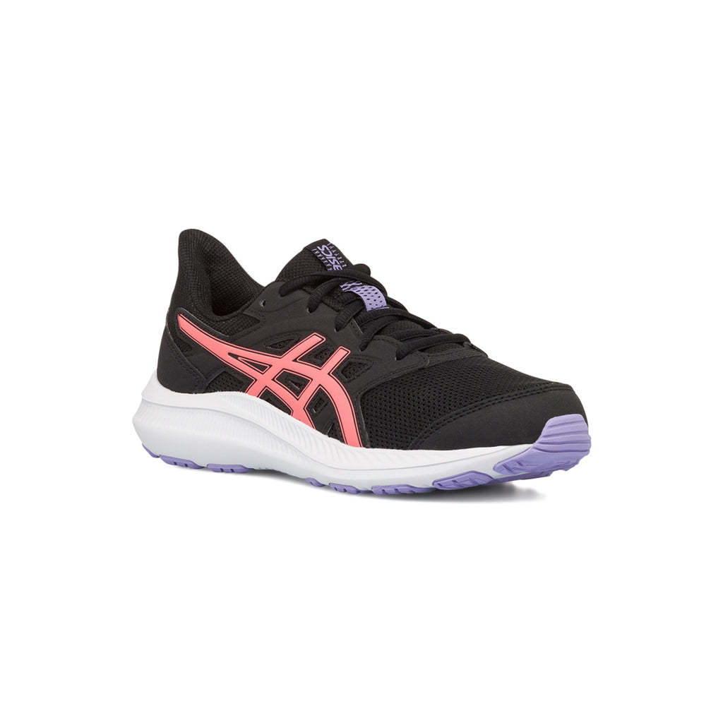Scarpe da running nere da ragazza con dettagli rosa Asics Jolt 4 GS