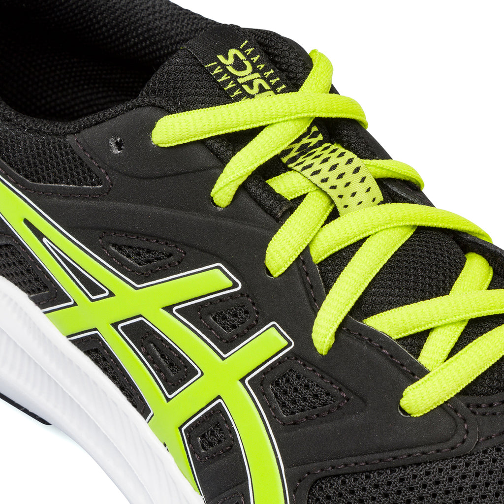 Scarpe da running nere da ragazzo con dettagli gialli Asics Jolt 4 GS