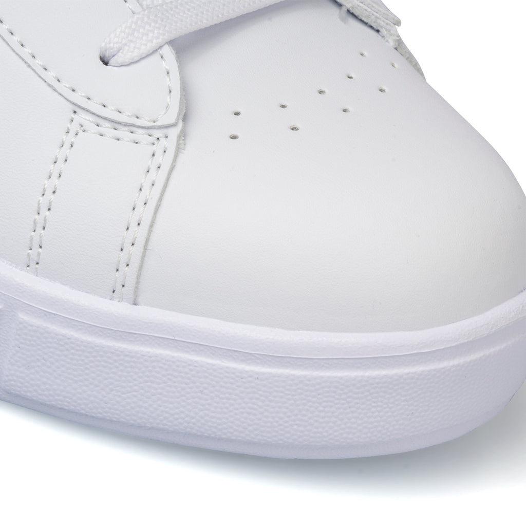 Sneakers bianche da ragazza con logo glitterato Diadora Game Step Glow Gs
