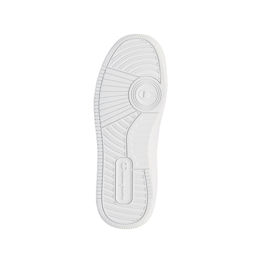 Sneakers alte bianche da ragazza con logo glitterato Champion Rebound Mid G GS