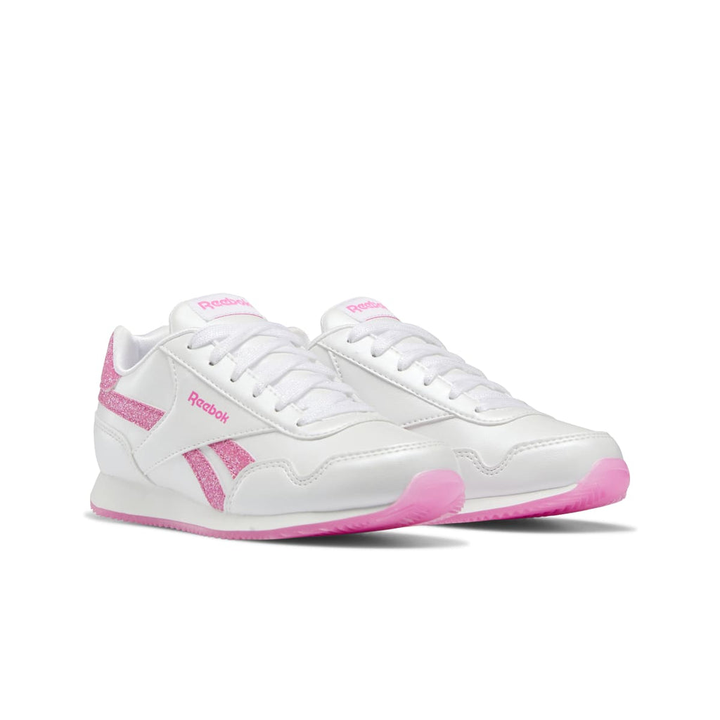 Scarpe da ginnnastica bianche da ragazza Reebok Royal Classic Jogger 3.0