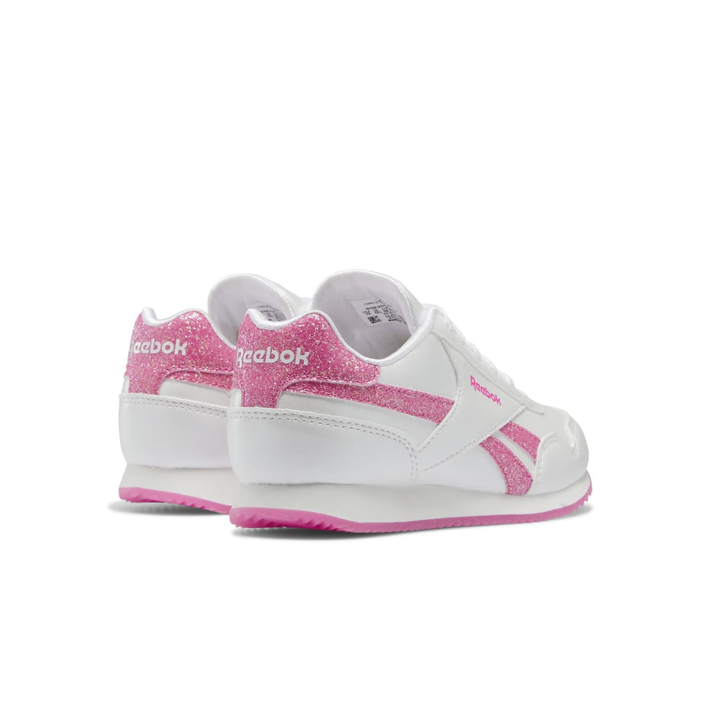 Scarpe da ginnnastica bianche da ragazza Reebok Royal Classic Jogger 3.0