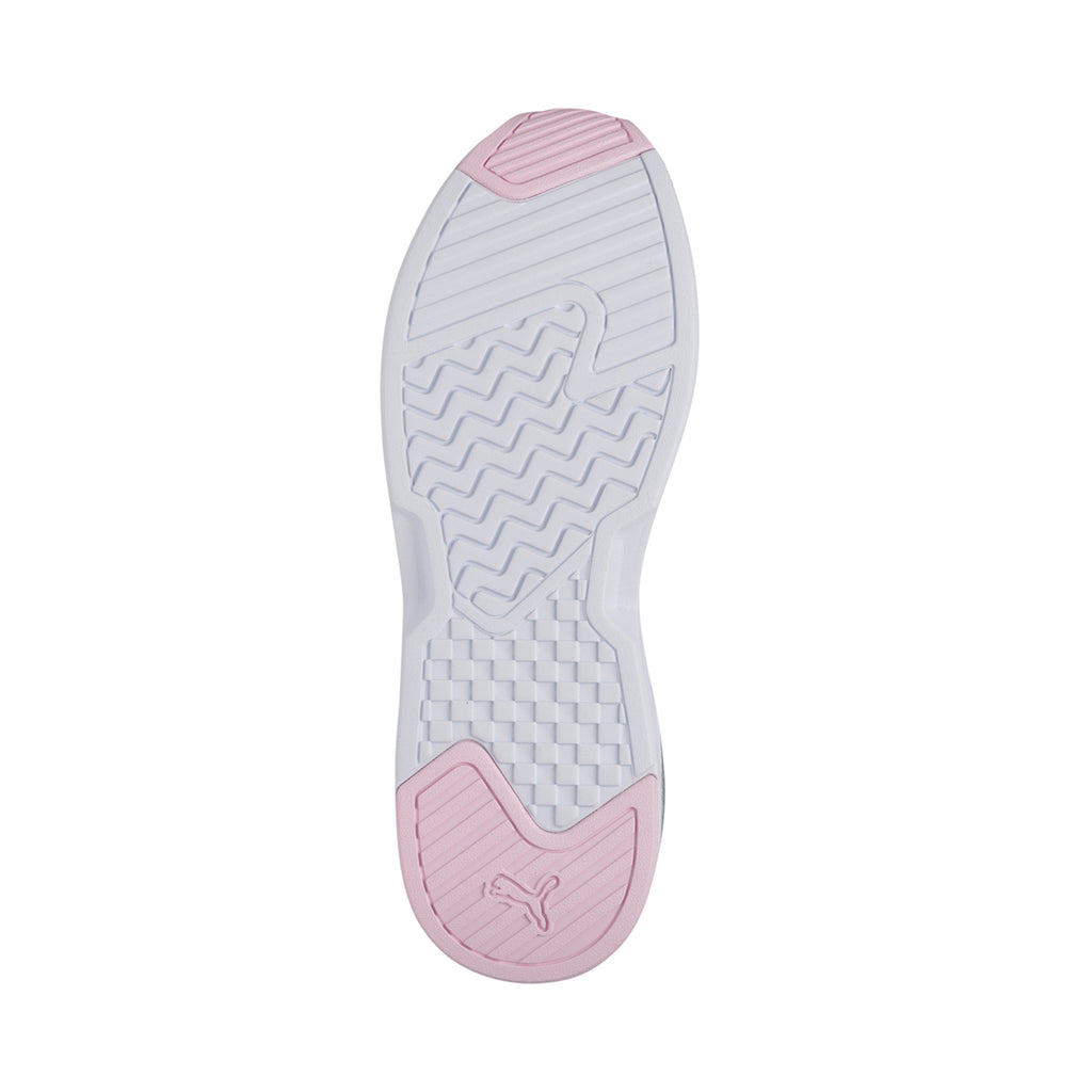 Sneakers bianche con dettagli rosa Puma X-Ray Lite Jr