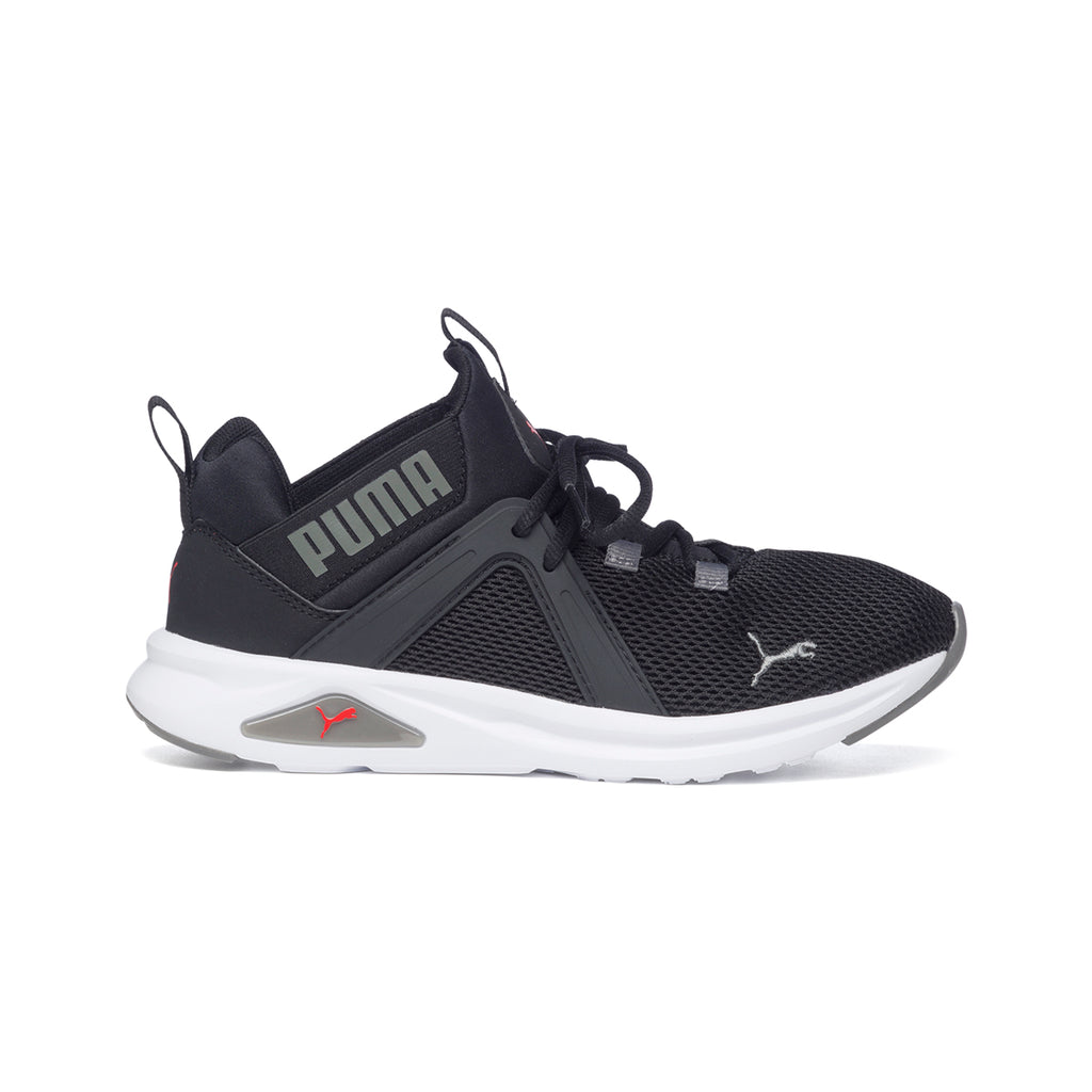 Sneakers nere in tessuto mesh con inserti elastici Puma Enzo 2 Weave Jr