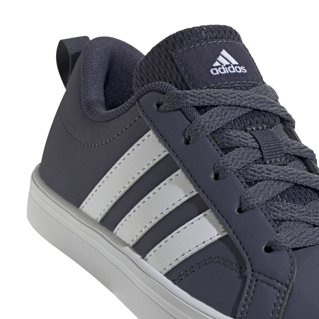 Sneakers blu navy da ragazzo con strisce bianche adidas VS Pace 2.0 K
