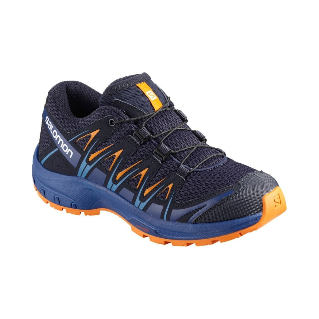 Scarpe da trekking blu in similpelle e tessuto Salomon Xa Pro 3D J