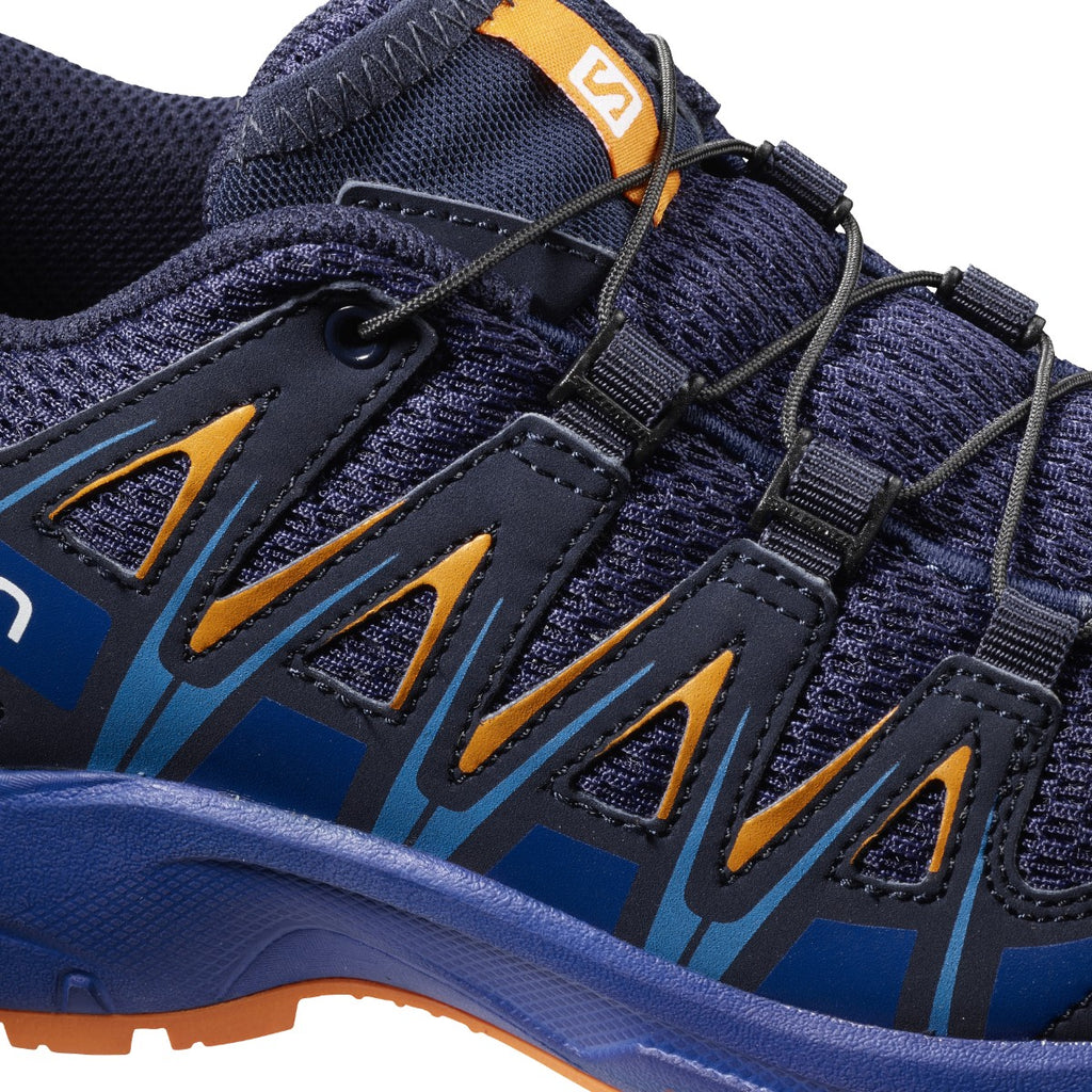 Scarpe da trekking blu in similpelle e tessuto Salomon Xa Pro 3D J