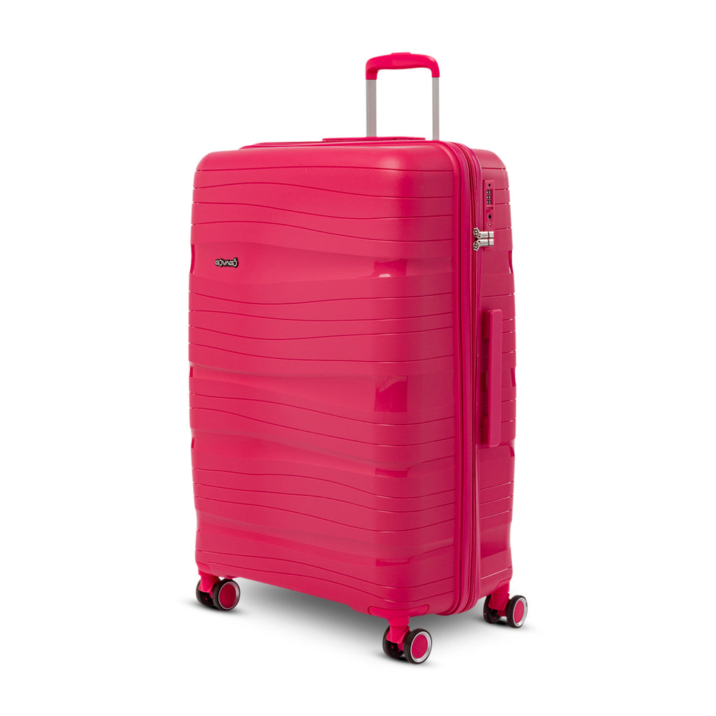 Trolley grande rosa in PP Govago