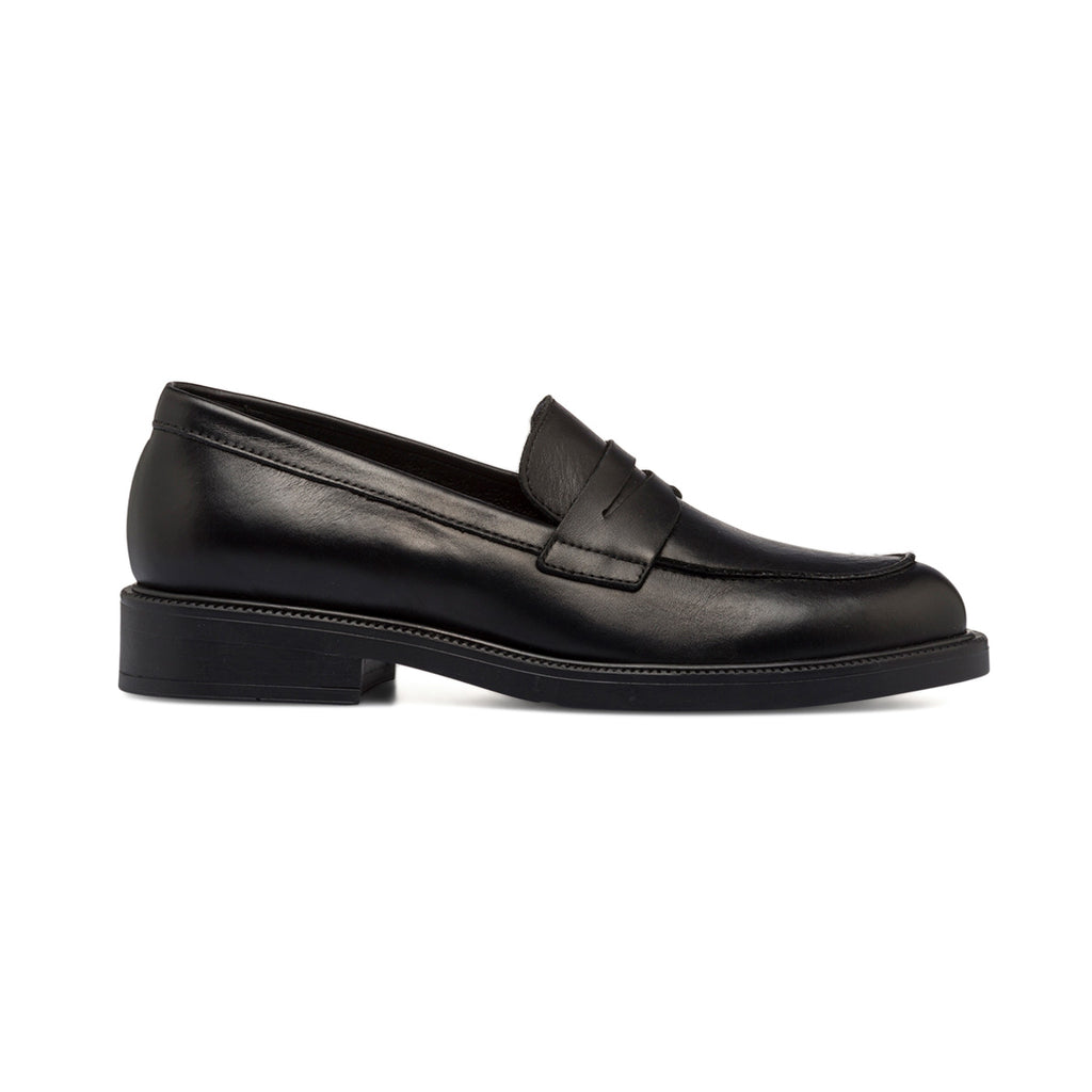 Mocassini neri da donna in pelle P Essentials