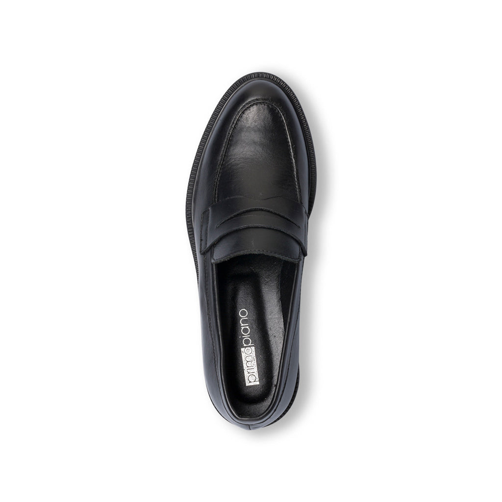 Mocassini neri da donna in pelle P Essentials