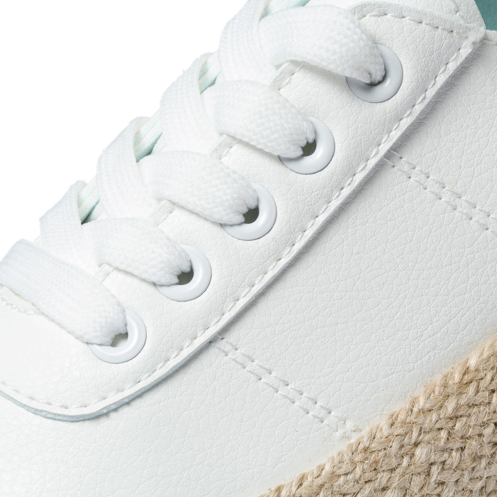 Sneakers bianche con suola in corda Lora Ferres