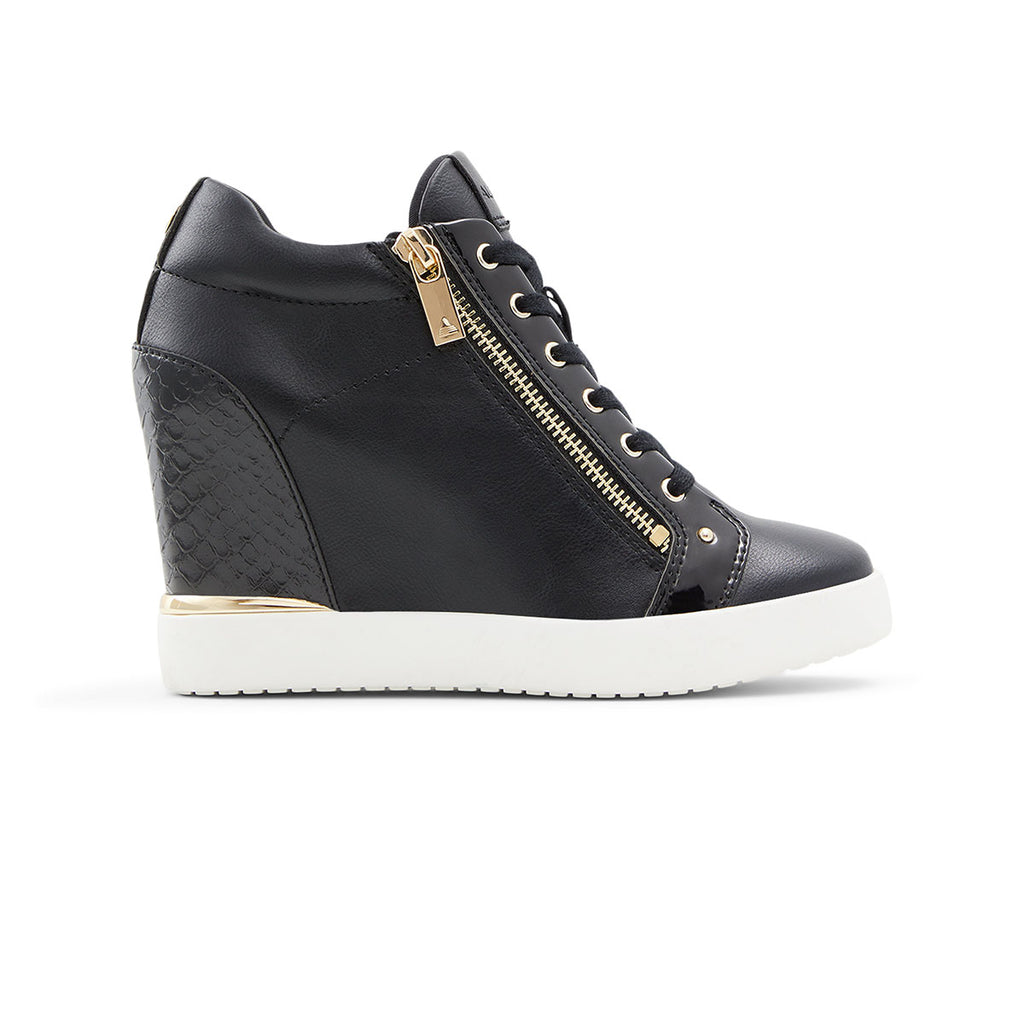 Sneakers alte nere con zip laterale ALDO Trixie