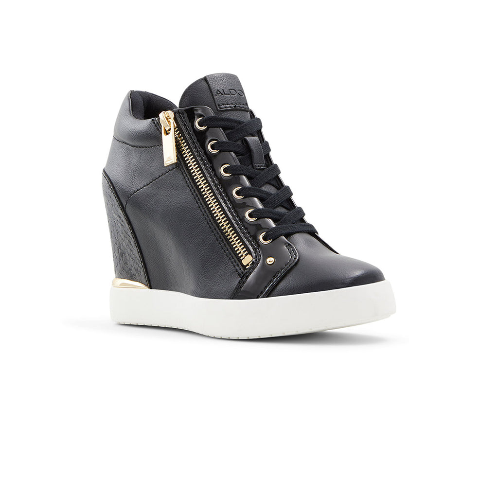 Sneakers alte nere con zip laterale ALDO Trixie