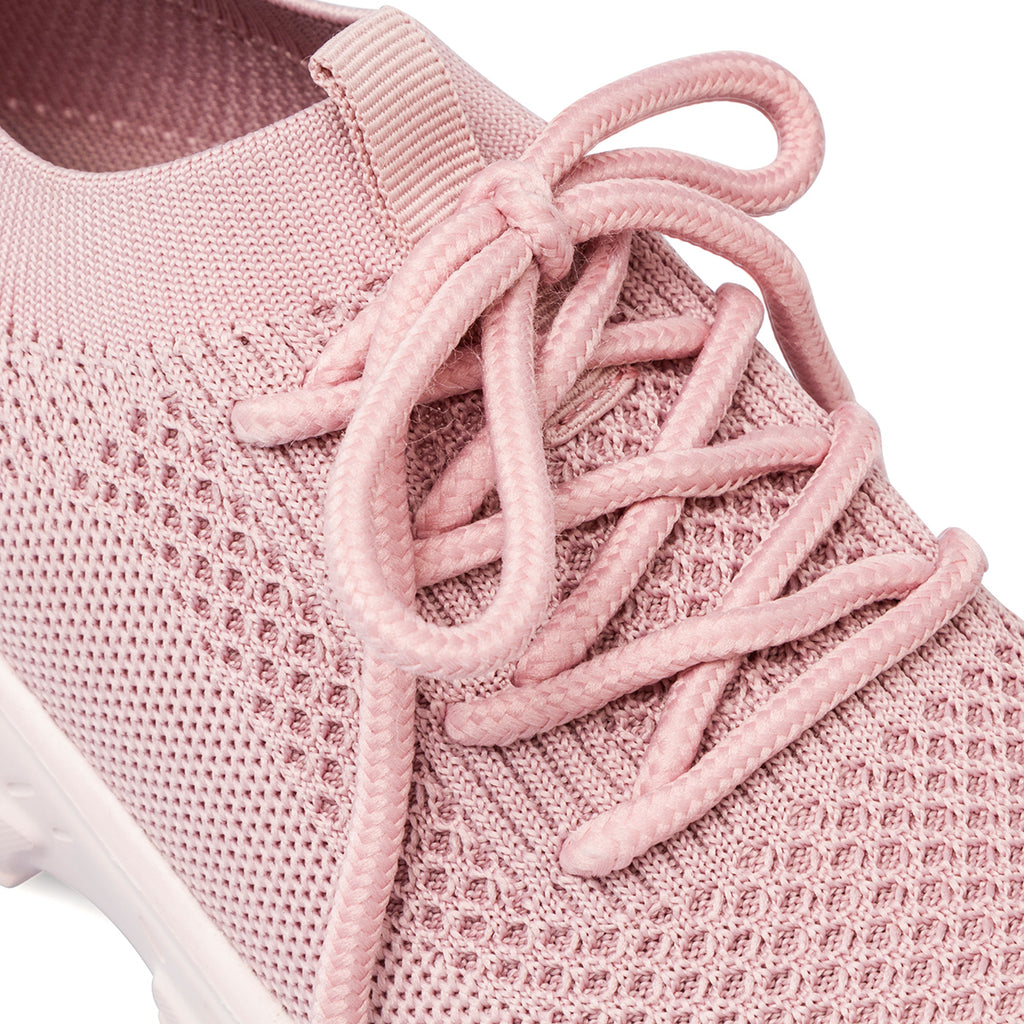 Sneakers rosa da donna in tessuto mesh Lora Ferres