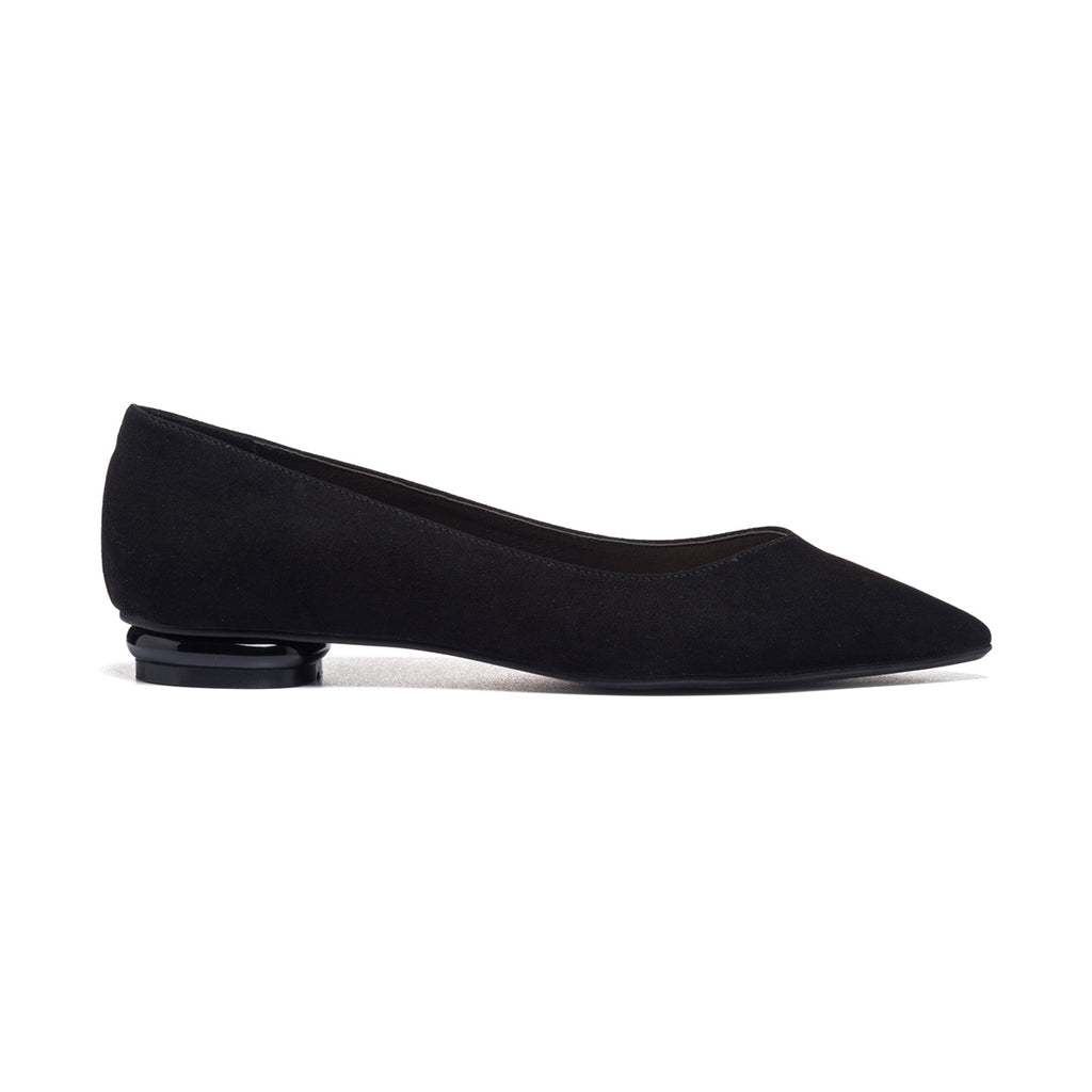 Ballerine nere in microfibra Lora Ferres