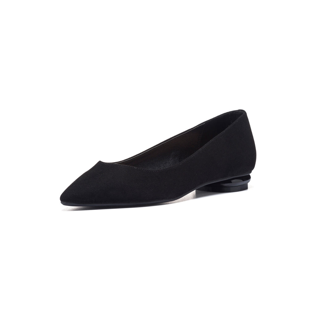Ballerine nere in microfibra Lora Ferres