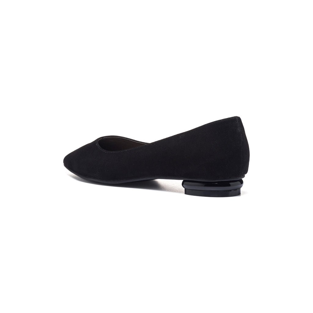 Ballerine nere in microfibra Lora Ferres