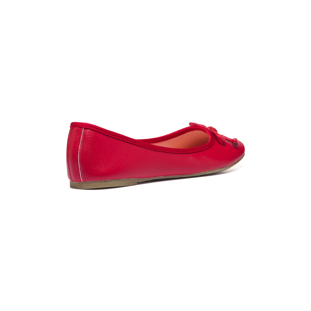 Ballerine rosse con fiocchetto Lora Ferres