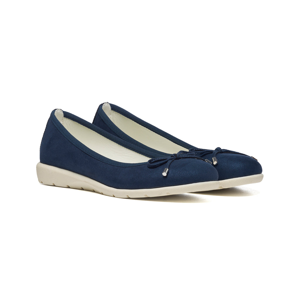Ballerine blu navy effetto glitterato P Eco Friendly