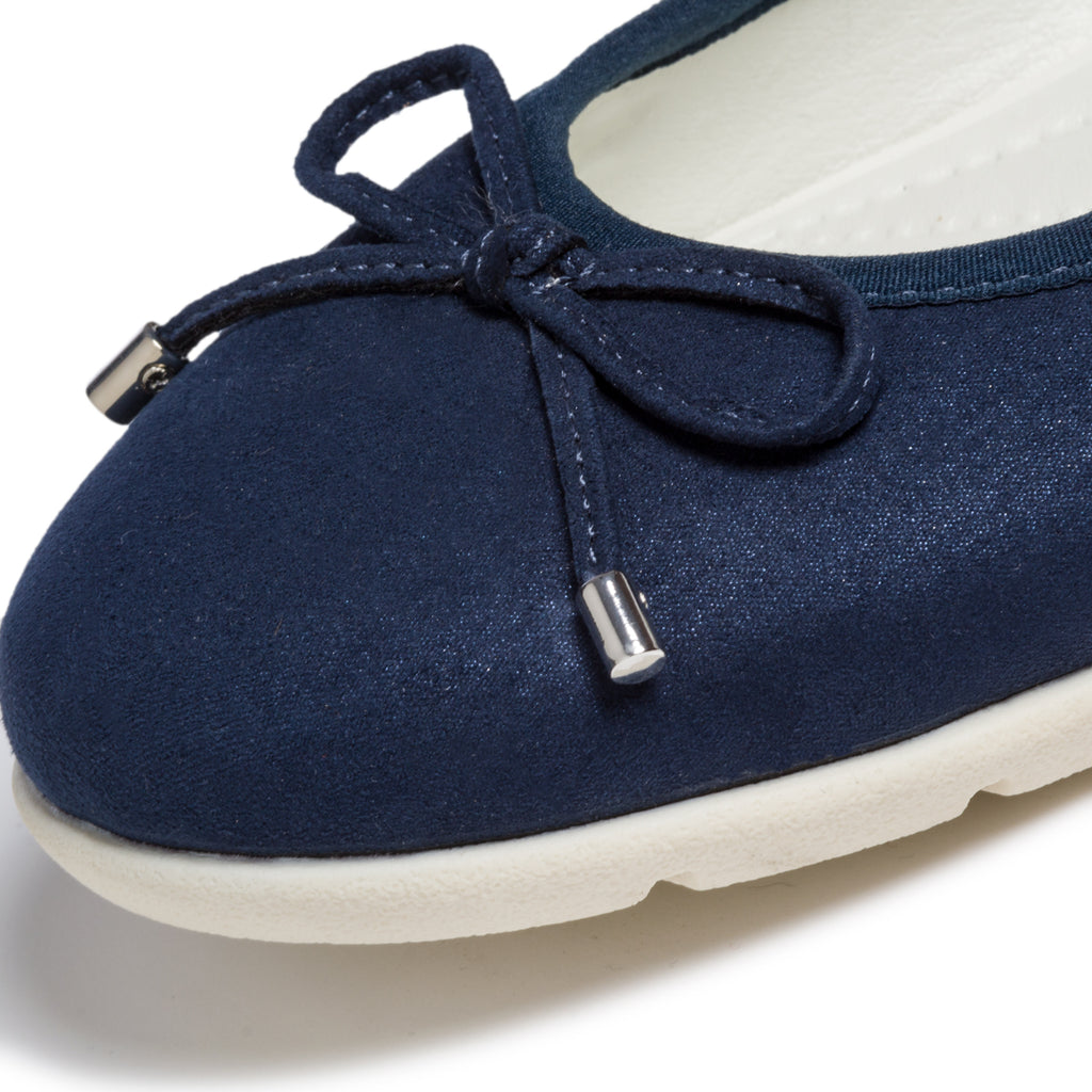 Ballerine blu navy effetto glitterato P Eco Friendly