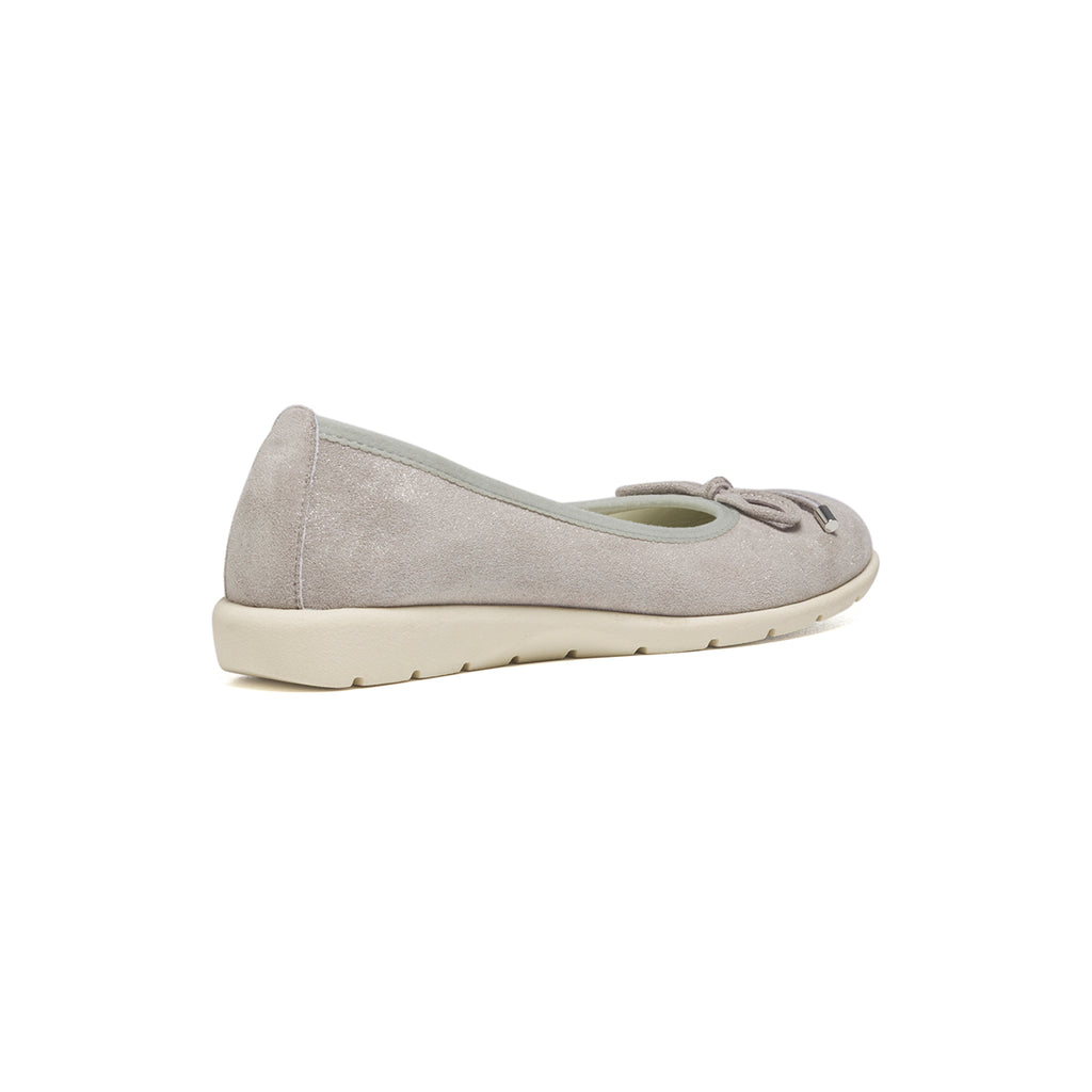 Ballerine argento effetto glitterato P Eco Friendly