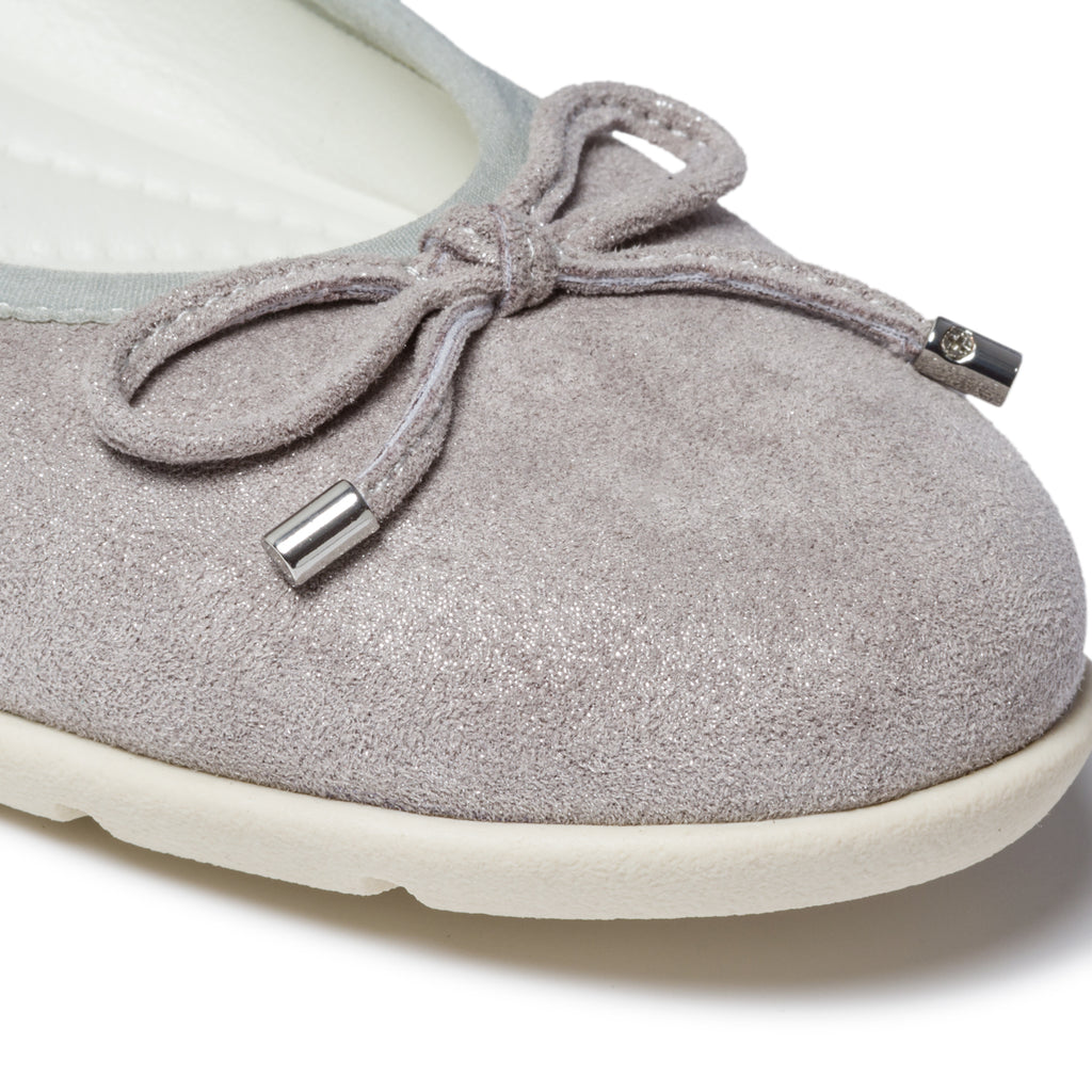 Ballerine argento effetto glitterato P Eco Friendly