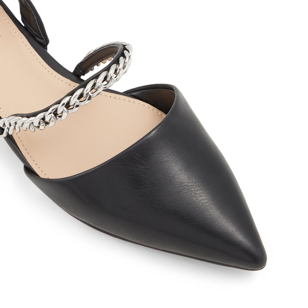 Ballerine slingback nere con dettaglio catena ALDO Aleliwen