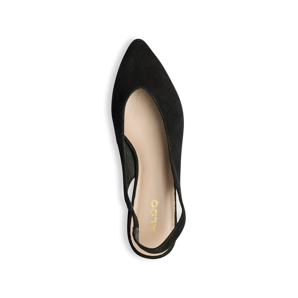 Ballerine slingback nere in pelle scamosciata ALDO Myryan