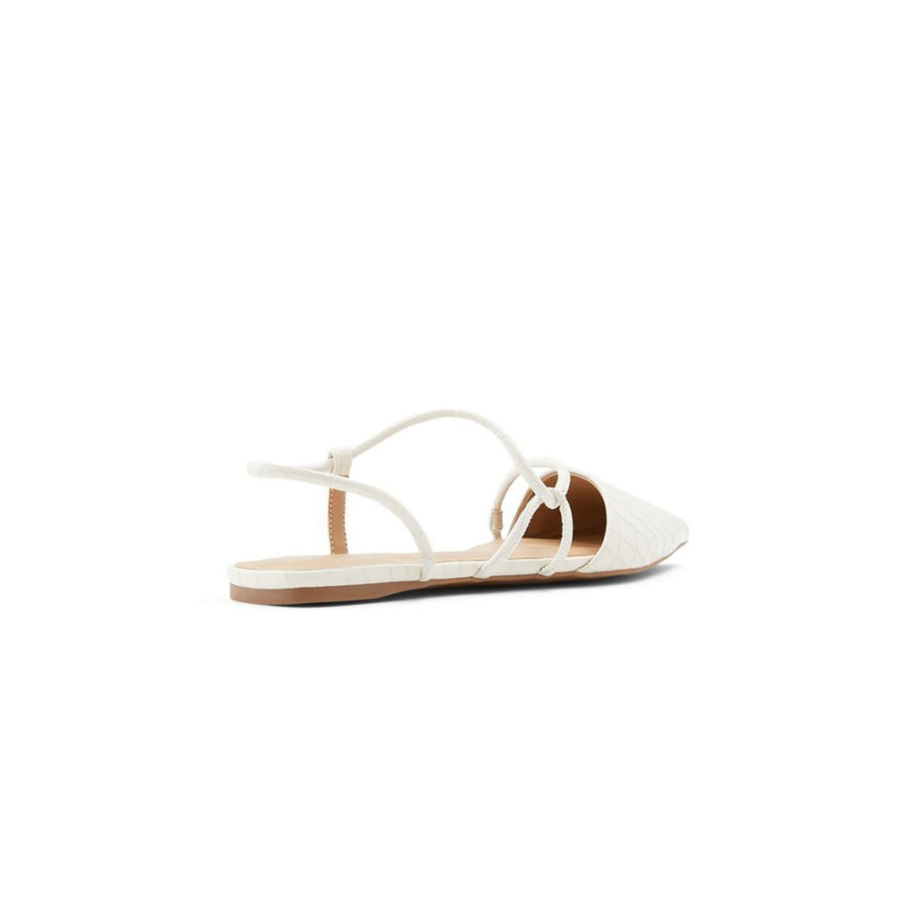 Ballerine bianche in pelle vegana effetto cocco Call It Spring Selena