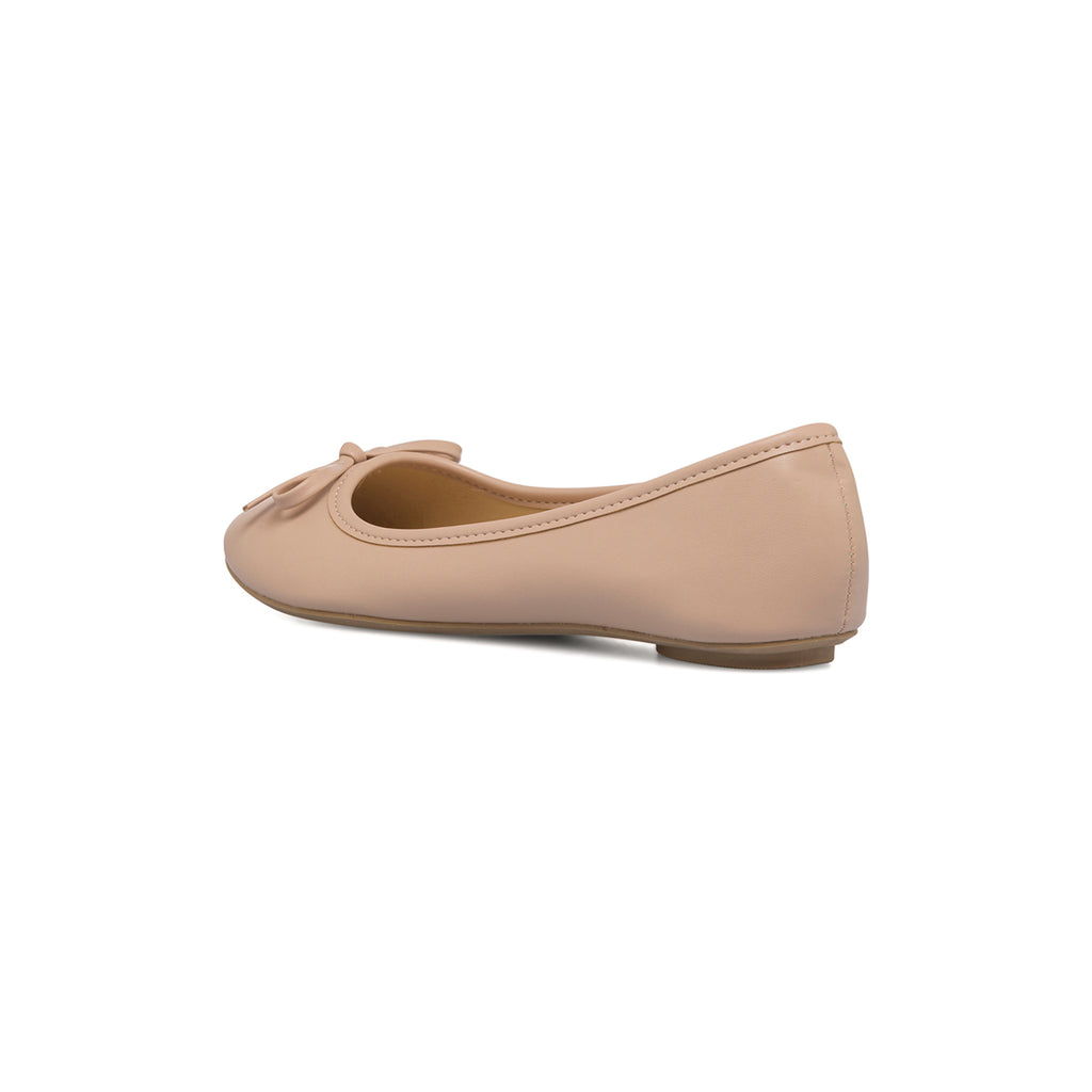 Ballerine nude da donna con fiocchetto Lora Ferres